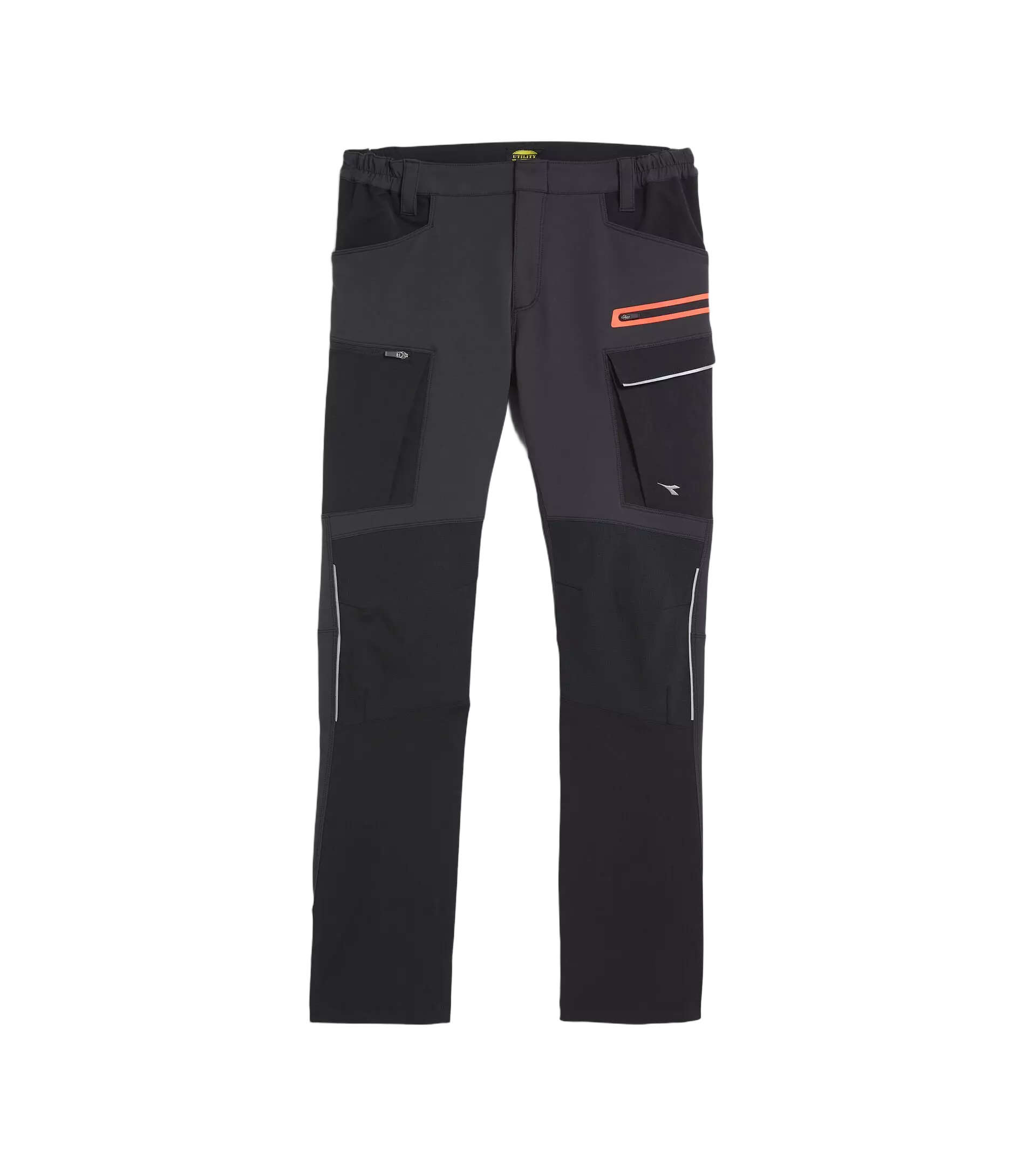 Diadora 702-179839-C8817, PANT HYBRID CARGO Standard Work Pants Black/Phantom