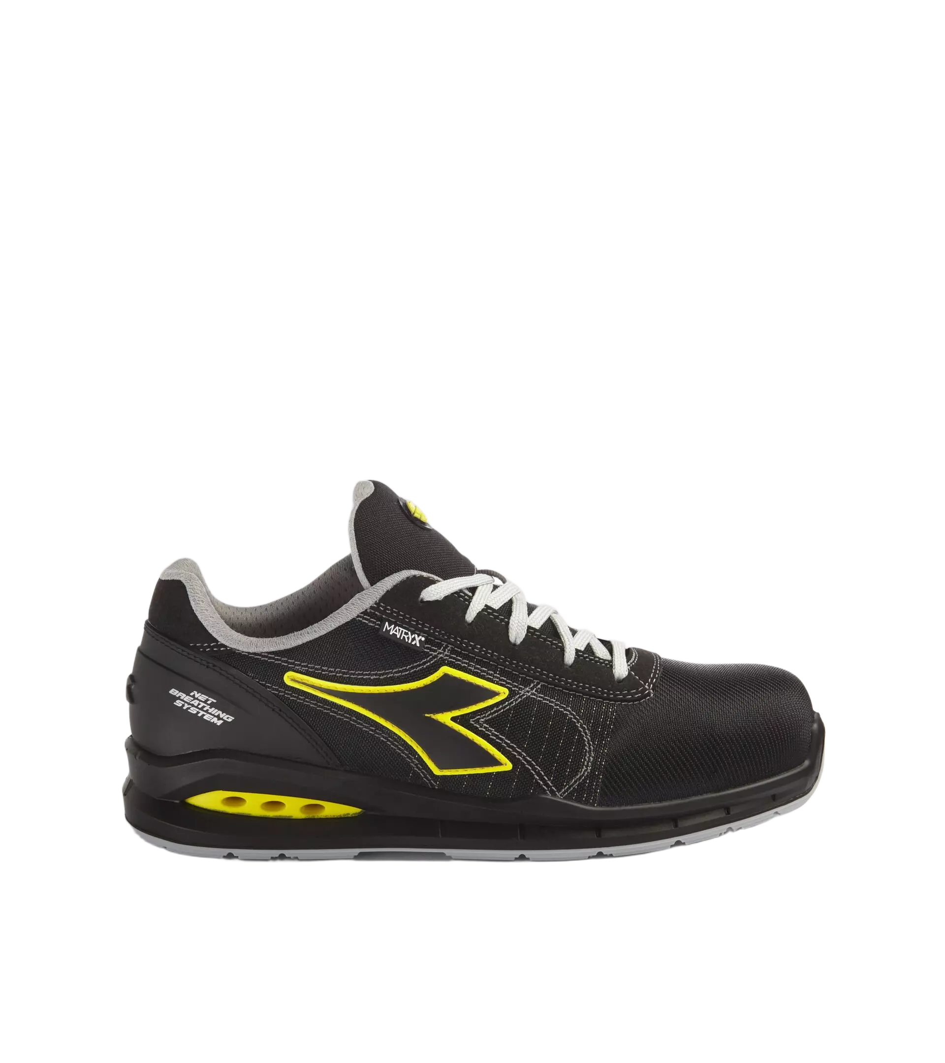Diadora 701-176215-C0200, RUN NET AIRBOX MATRYX LOW S3 SRC Work Safety Shoes Black/Black