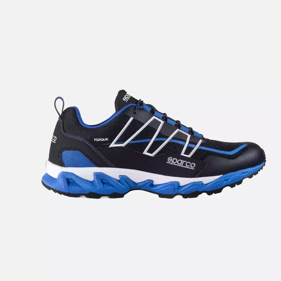 Sparco 001289NRAZ, Torque Durango Occupational Shoes O1 FO SRA, Black/Blue, image 1, gallery thumbnail