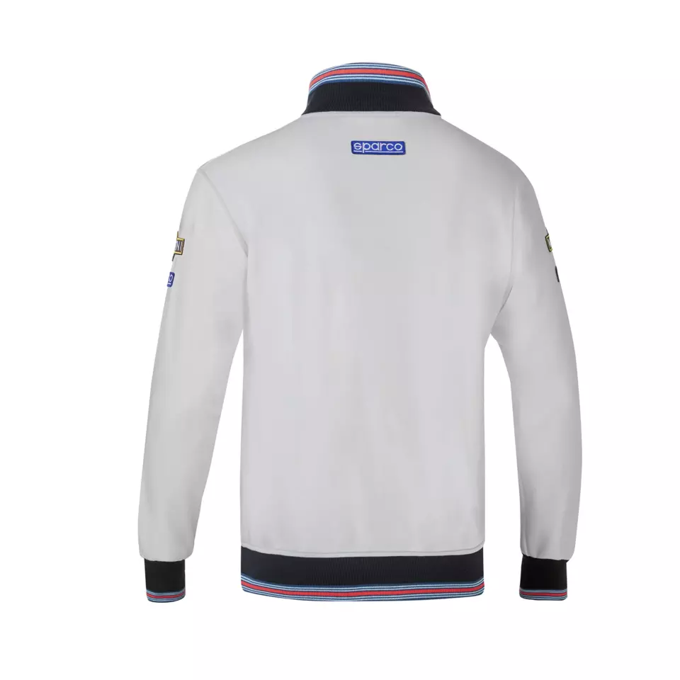 Sparco 01278MR-GR, Martini Racing Sweatjacke, Grau, image 2, gallery thumbnail
