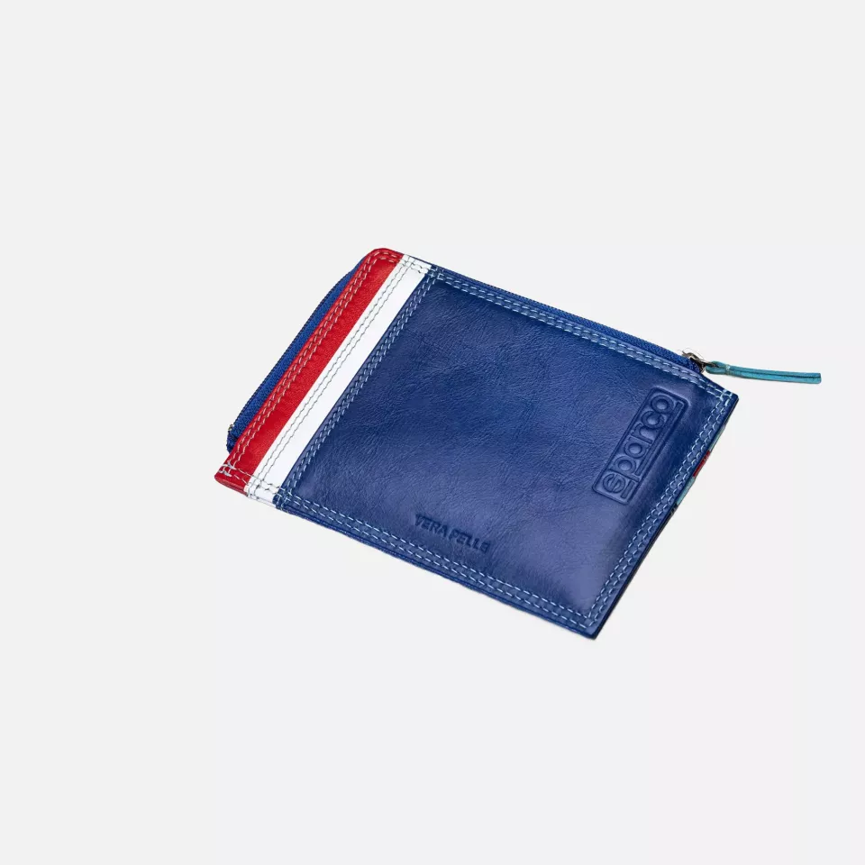Sparco 099148MR, Martini Racing Wallet, Blue Leather, image 2, gallery thumbnail