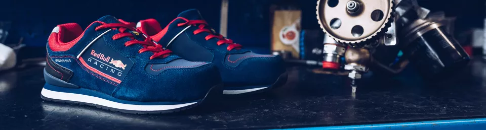 Sparco 07535RBBMRS, Gymkhana Redbull Sicherheitsschuhe ESD ESD S3S SR FO HRO, Marineblau/Rot, image 7, gallery thumbnail