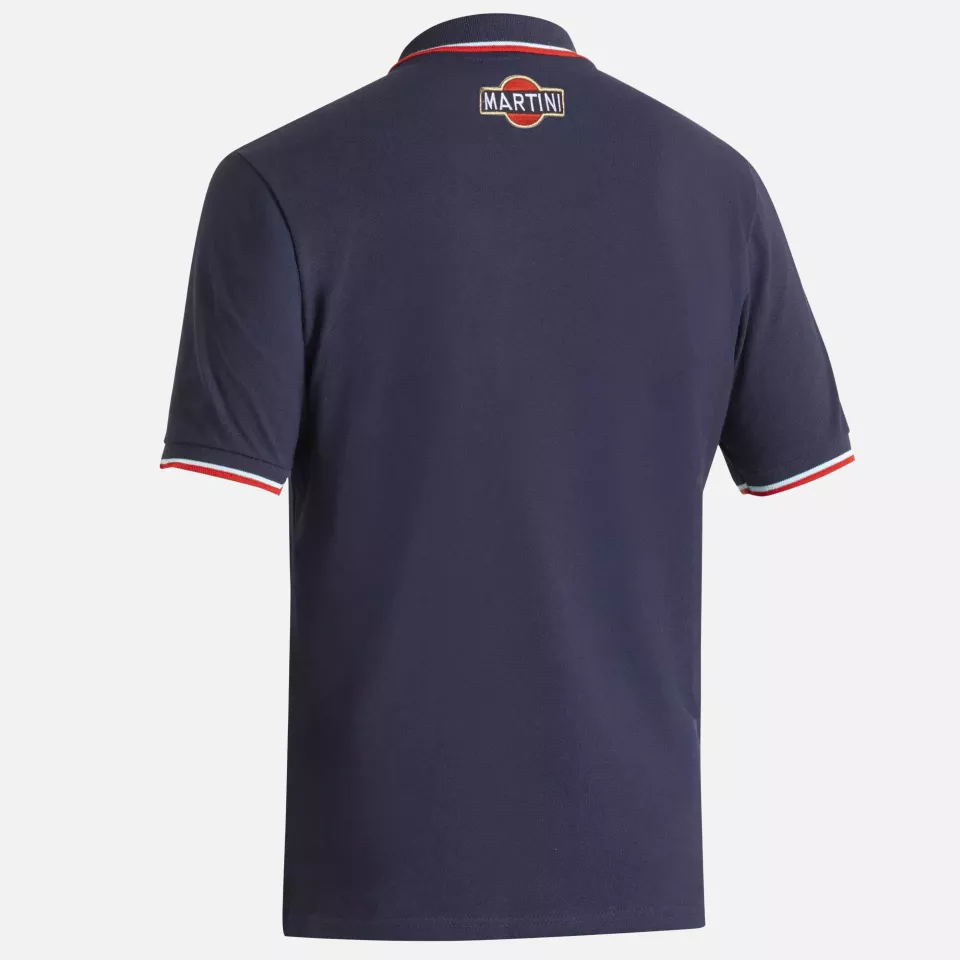 Sparco BML0009D0-N02, Martini Racing Polo Shirt with Pocket, Navy Blue, image 2, gallery thumbnail