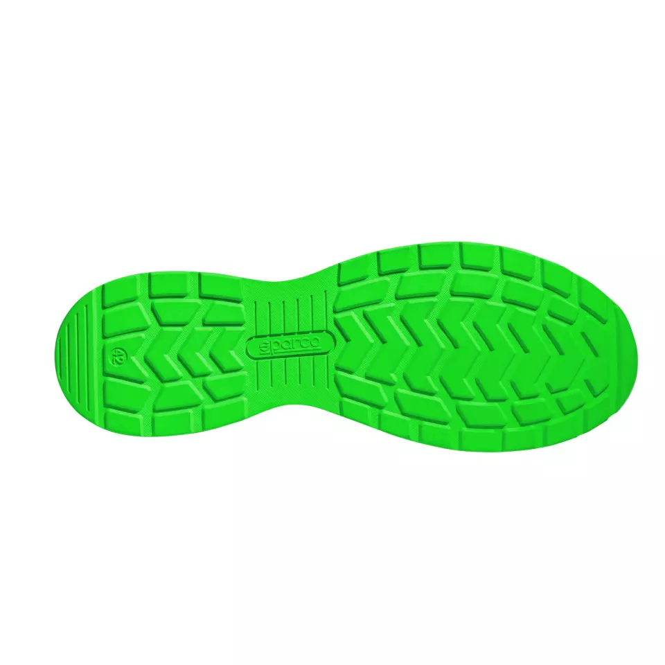Sparco BTB0029B0-K15, TRACTION-H Safety Shoes S3S SR, Black/Fluorescent Green, image 4, gallery thumbnail