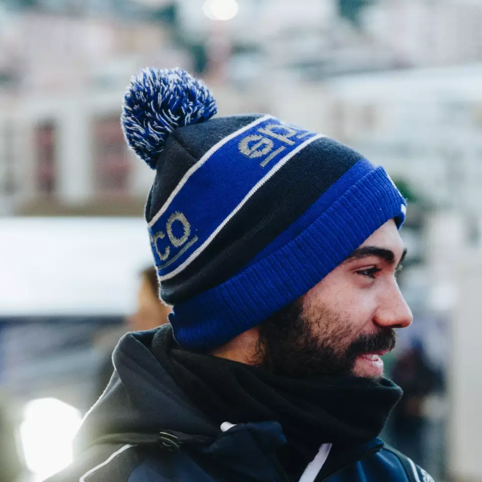 Sparco 01354AZBM, Reflex Beanie, Blue/Black, image 3, gallery thumbnail