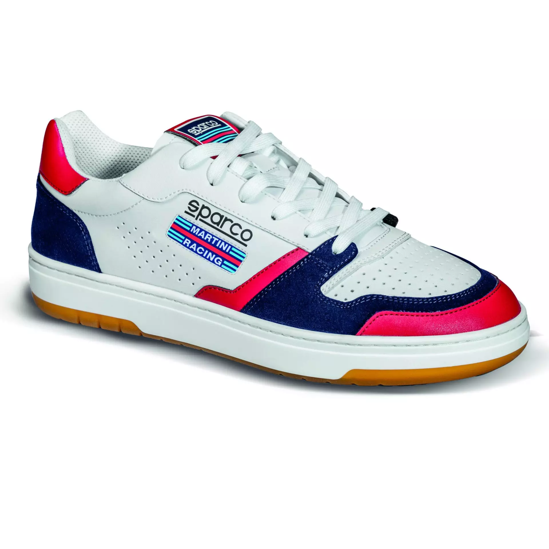 Sparco 0012B4MR-BIBM, S-Urban Martini Schuhe, Weiß/Blau/Rot, image 1