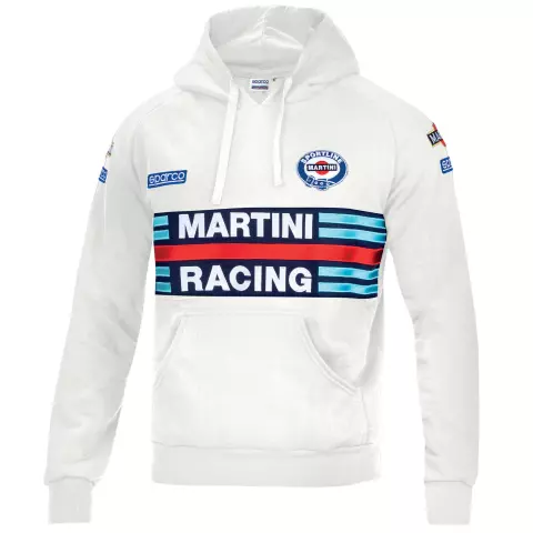 Sparco Martini Racing Hoodie, White