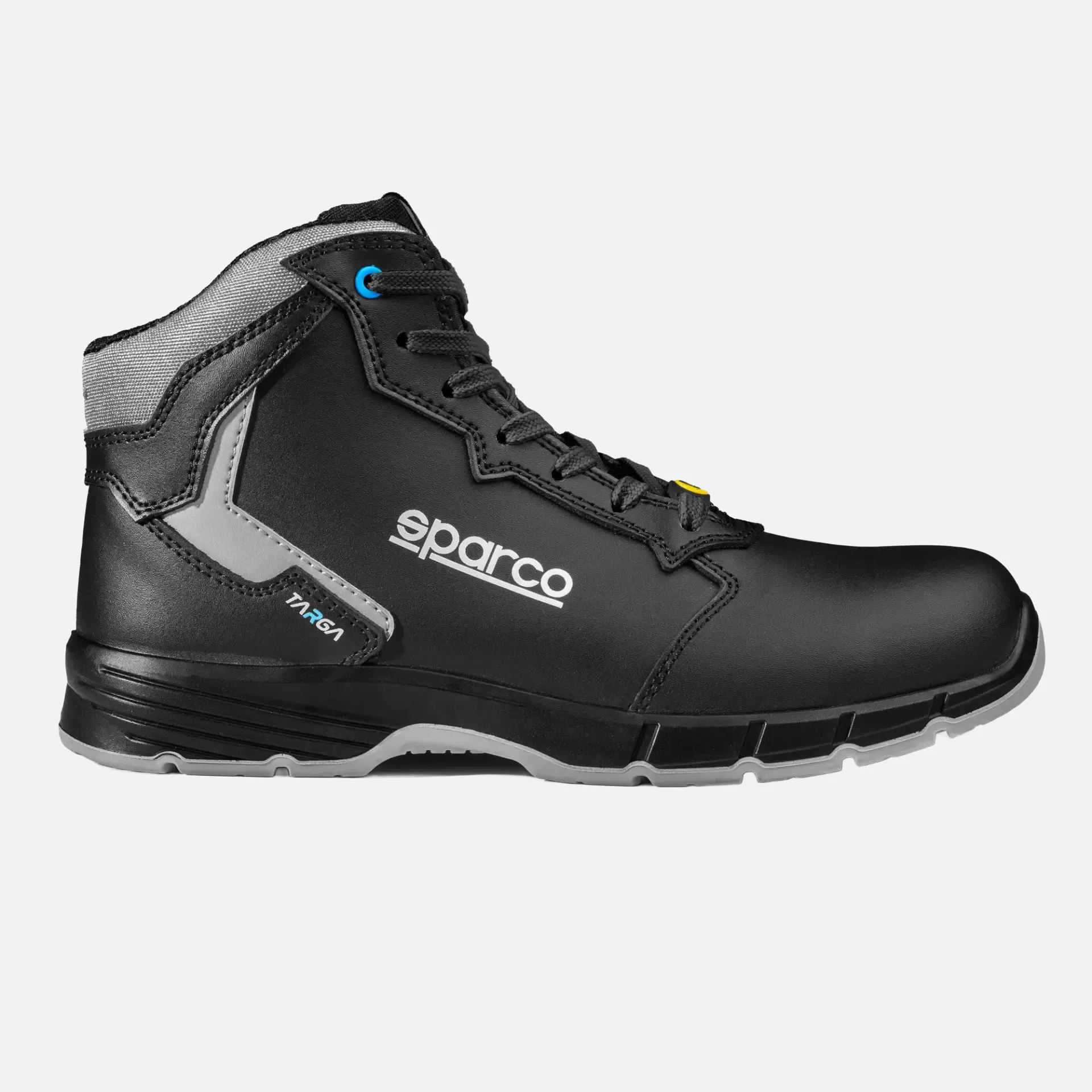 Sparco BTB0012B0-K11, TARGA-H Safety Shoes ESD S3S SR FO, Black/Dark Grey, image 3
