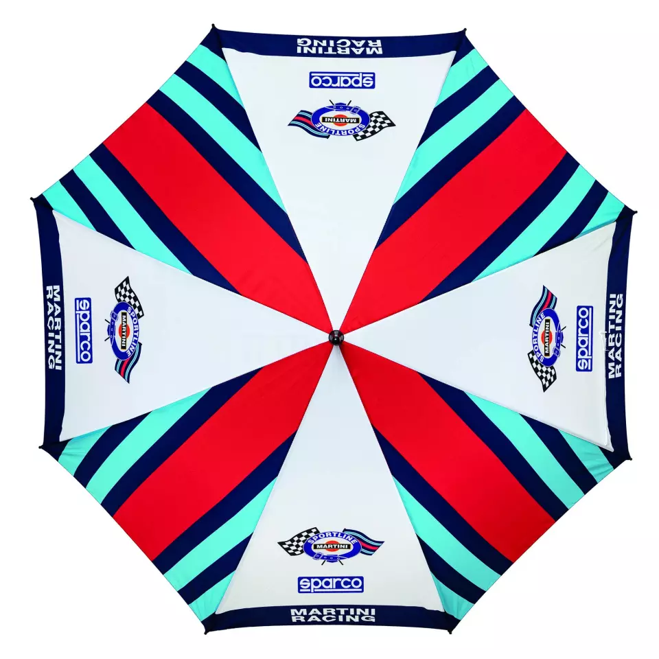 Sparco 099130MR, Martini Racing Replica Umbrella, Multicolor, image 2, gallery thumbnail