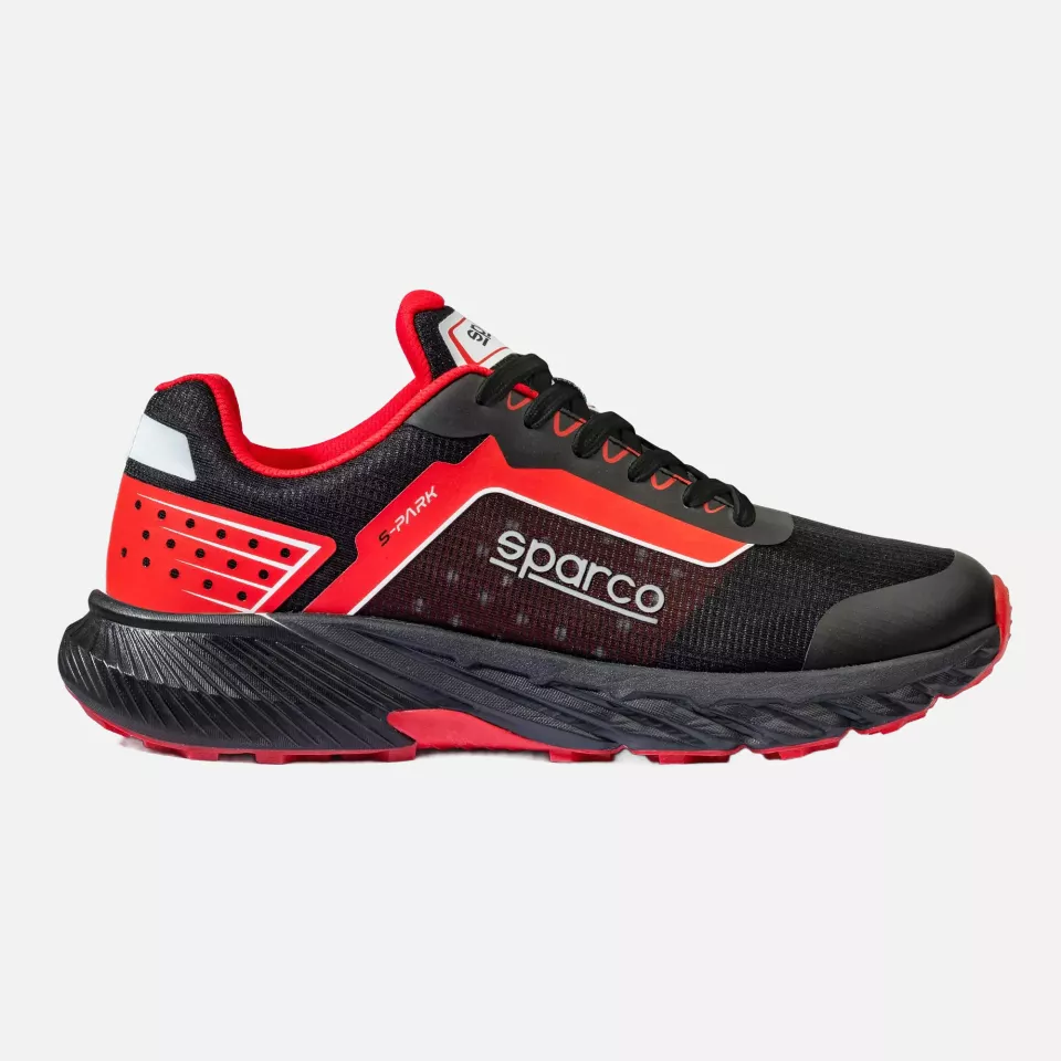 Sparco BTB0007B0-K12, S-Park Berufsschuhe O1, Schwarz/Rot, image 3, gallery thumbnail