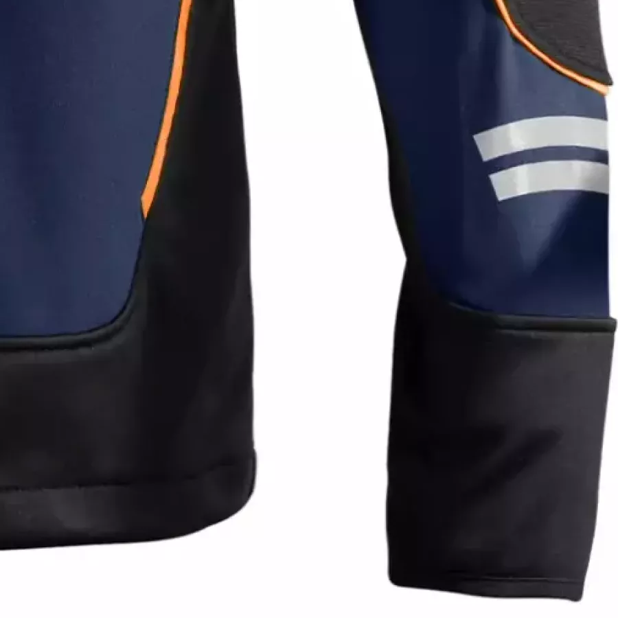 **Elastische Bündchen** schließen Wärme und Komfort ein, indem sie Wind abhalten, ohne die Bewegung einzuschränken.