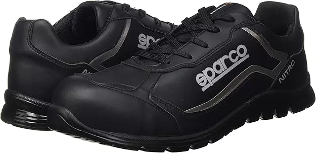 Sparco 07522NRNR, Nitro Mikko Safety Shoes ESD S3 SRC, Black, image 5, gallery thumbnail
