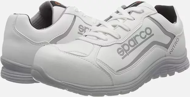 Sparco 07522BIBI, Nitro Hannu Safety Shoes ESD S3 SRC, White, image 5, gallery thumbnail