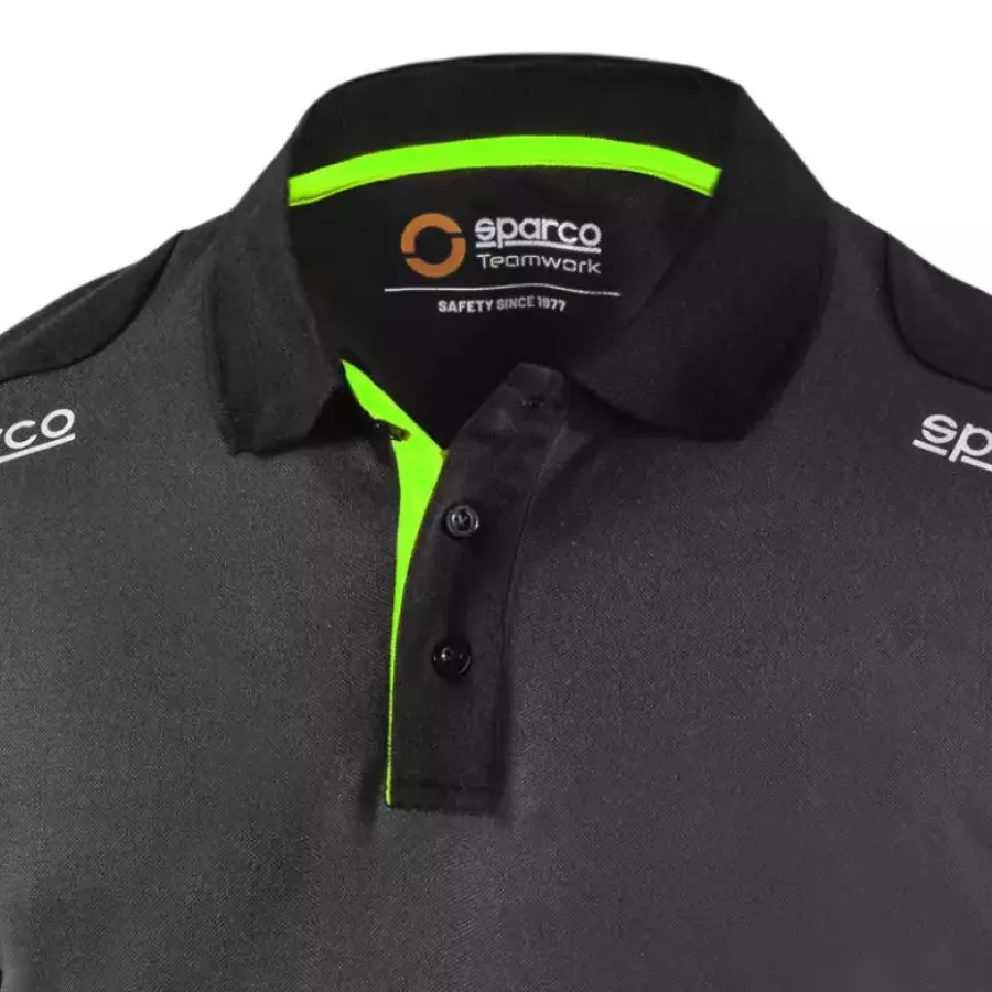 **Classic polo collar with button placket** gives you a timeless, smart look with easy adjustability for comfort and style.