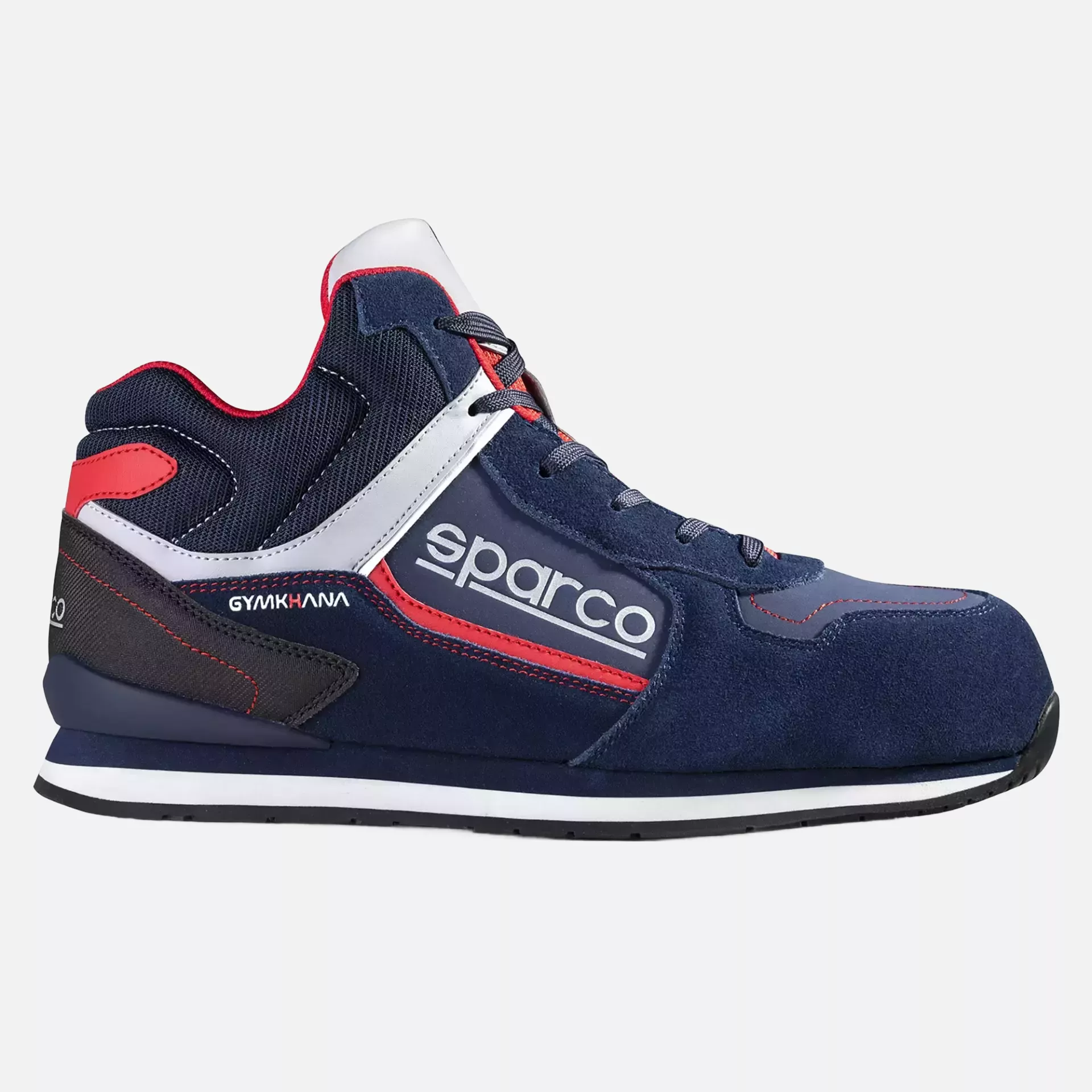 Sparco 07536BMRS, Gymkhana Olympus Saftey Shoes ESD S3 SRC HRO, Navy Blue/Red, image 4