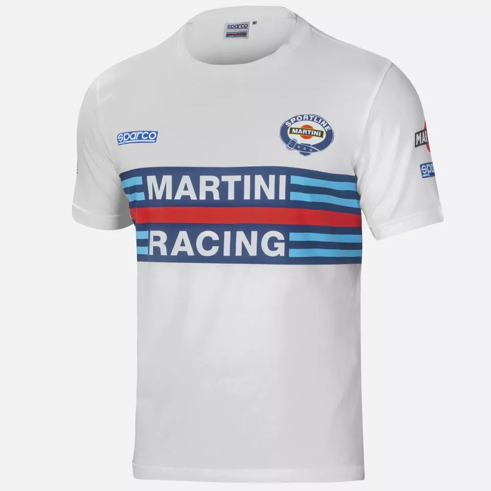 Sparco 01274MR-GR, Martini Racing T-Shirt, Grau, image 1, gallery thumbnail