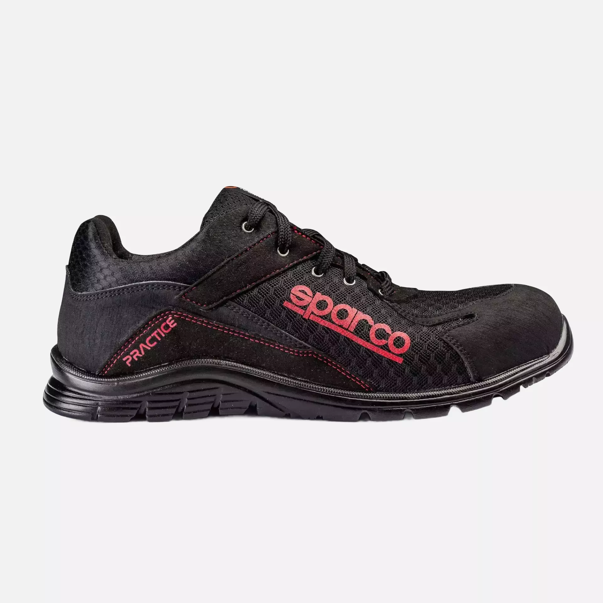 Sparco 07517NRNR, Practice Nigel Saftey Shoes ESD S1P SRC, Black, image 1