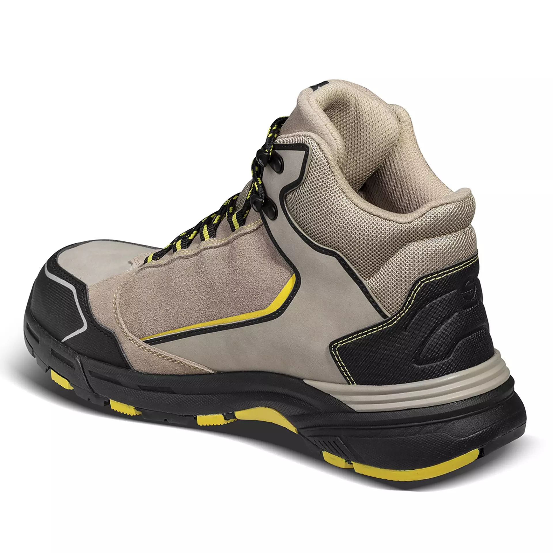 Sparco 07529TAGI, Allroad Stone Safety Shoes ESD S3S SR FO HRO, Tan/Yellow, image 3