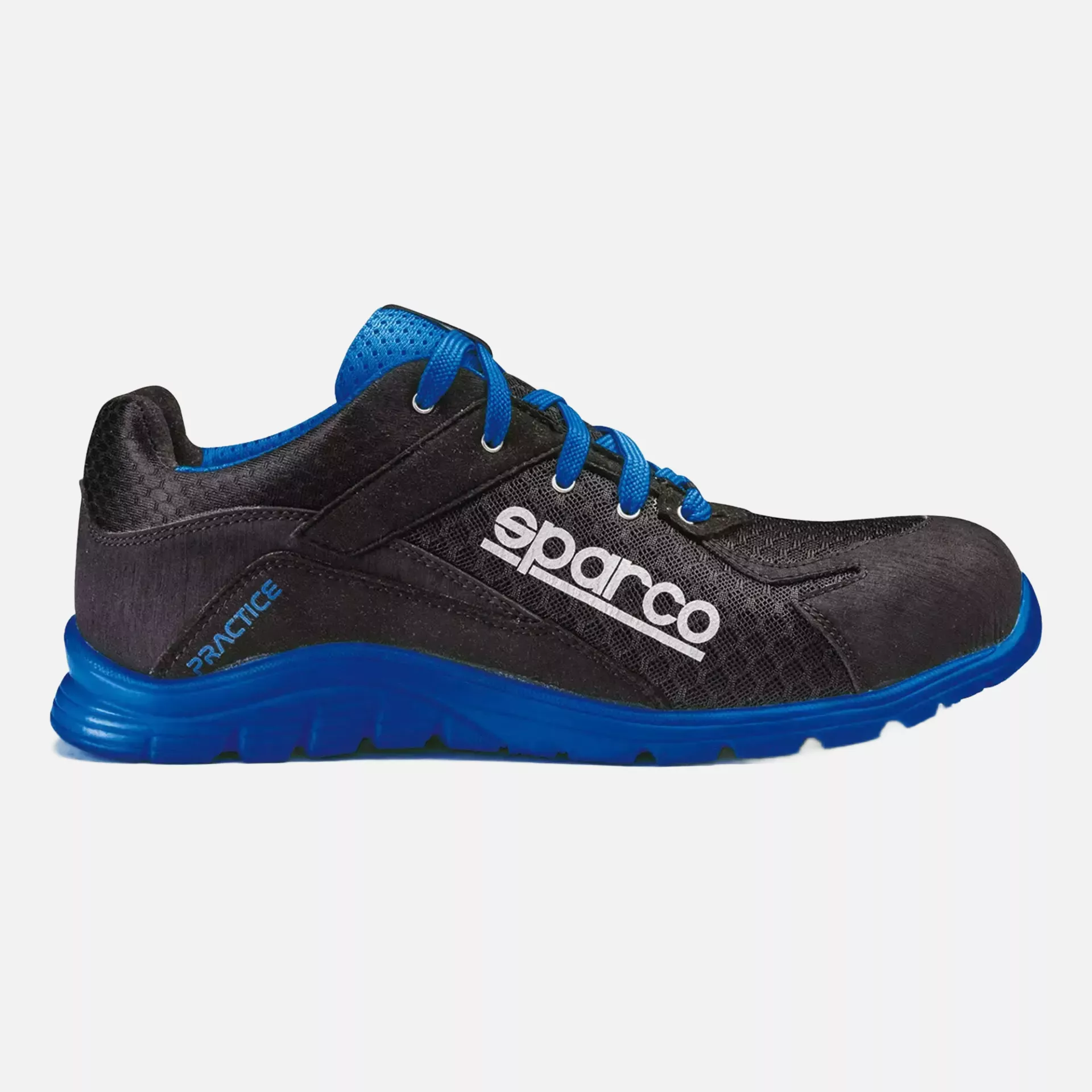 Sparco 07517NRAZ, Practice Nelson Sicherheitsschuhe ESD S1P SRC, Schwarz/Blau, image 1