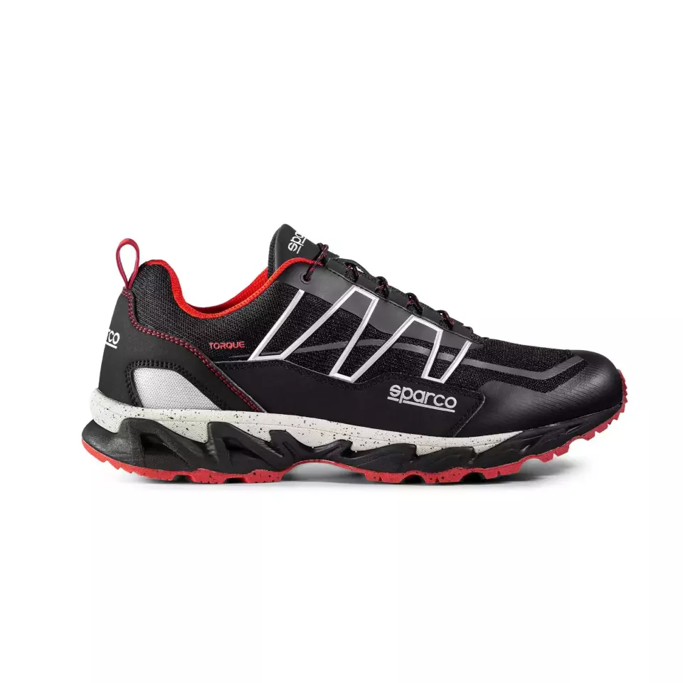 Sparco 001289NRRS, Torque Algarve Occupational Shoes 1 SRA, Black/Red, image 4, gallery thumbnail