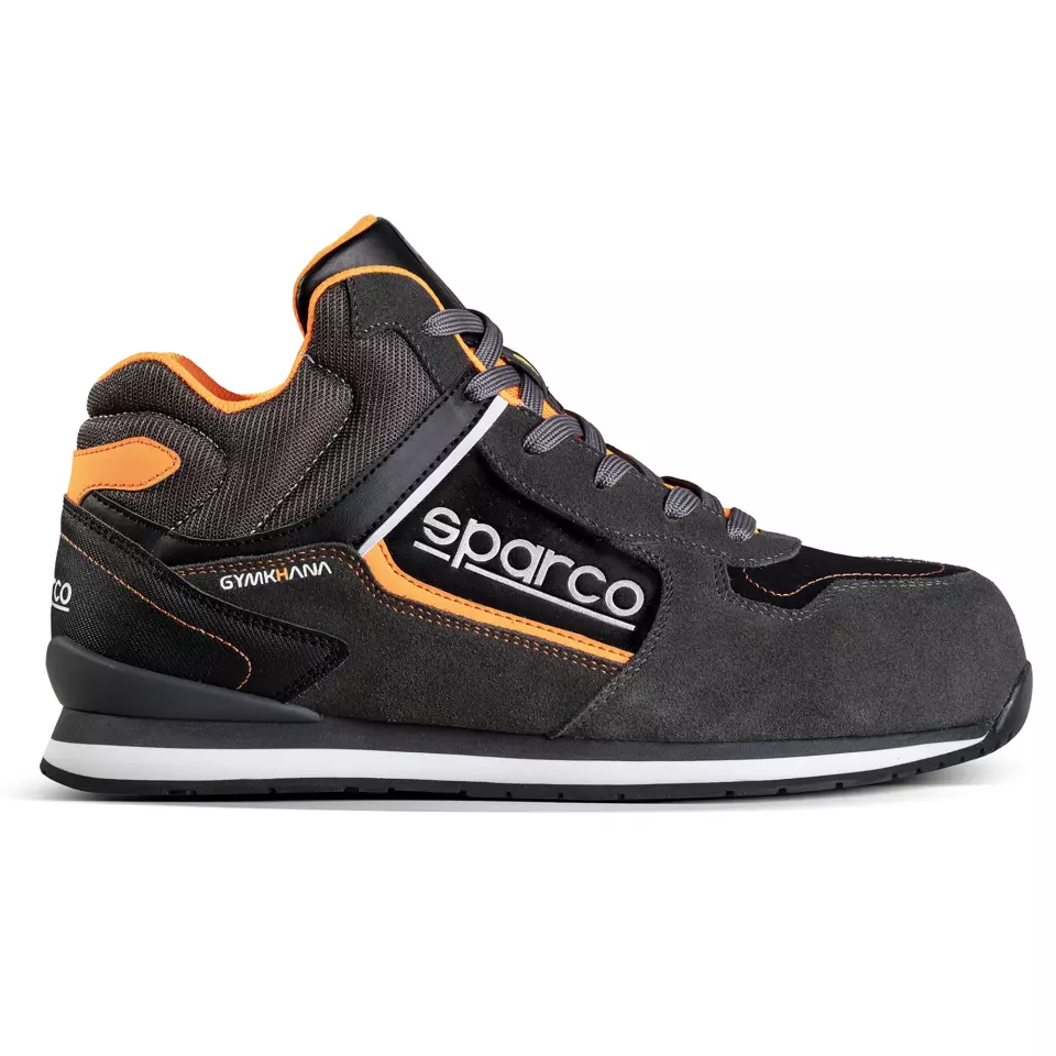 Sparco 07536GSAF, Gymkhana Acropolis Safety Shoes ESD S3 SRC HRO, Gray/Orange, image 3, gallery thumbnail