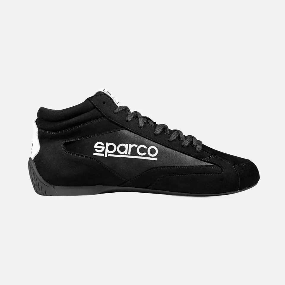 Sparco 0012A8-NRBI, S-DRIVE MID Shoes, Black/White, image 1, gallery thumbnail