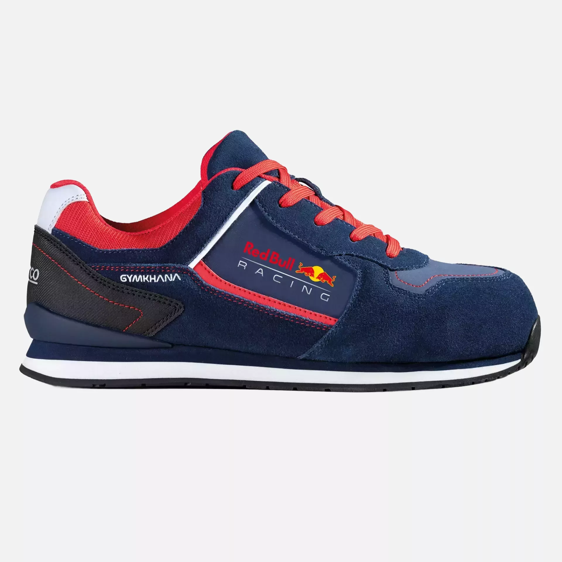 Sparco 07535RBBMRS, Gymkhana Redbull Saftey Shoes ESD ESD S3S SR FO HRO, Navy Blue/Red, image 2