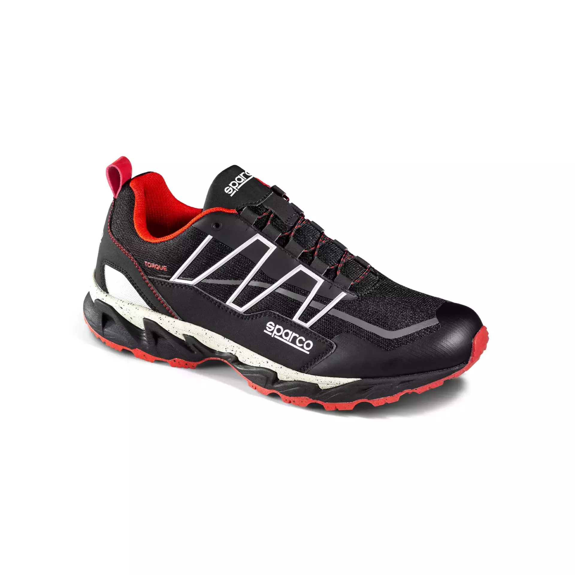 Sparco 001289NRRS, Torque Algarve Occupational Shoes 1 SRA, Black/Red, image 1