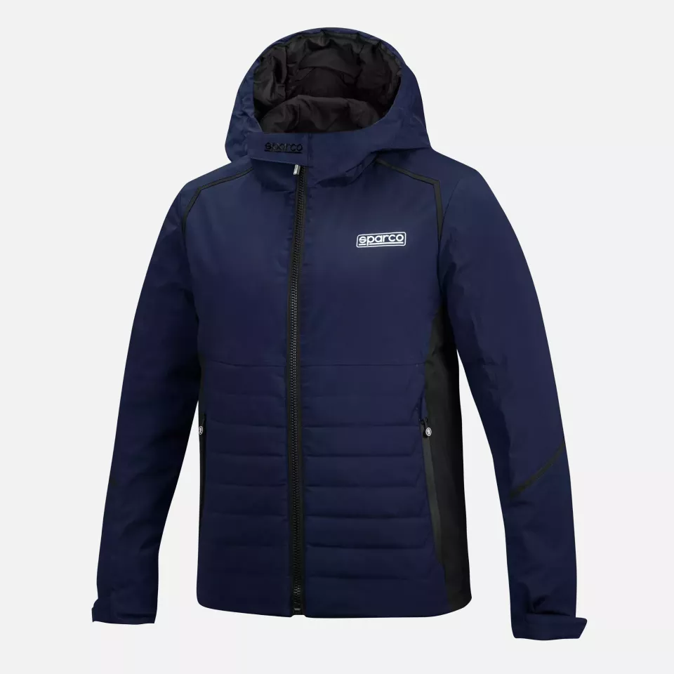 Sparco 01361-BMNR, Winter Jacket, Blue/Black, image 1, gallery thumbnail