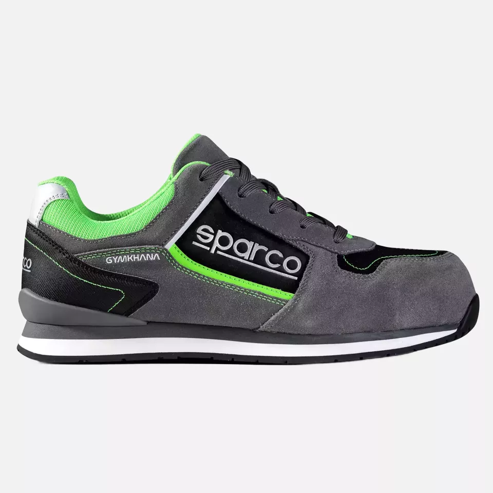 Sparco 07535GSVF, Gymkhana Chester Saftey Shoes ESD S3 SRC HRO, Gray/Green, image 5, gallery thumbnail