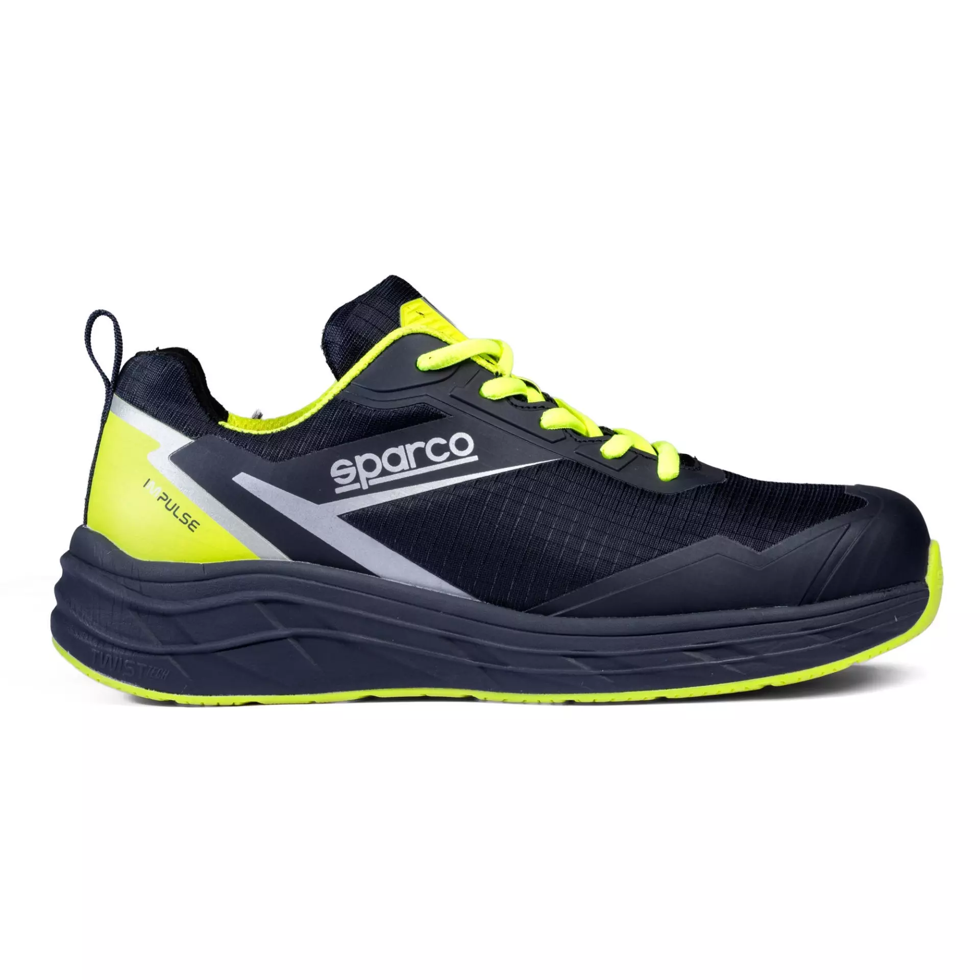 Sparco BTB0013B0-N23, Impulse George Sicherheitsschuhe ESD S3S SR FO HRO, Marineblau/Neongelb, image 3