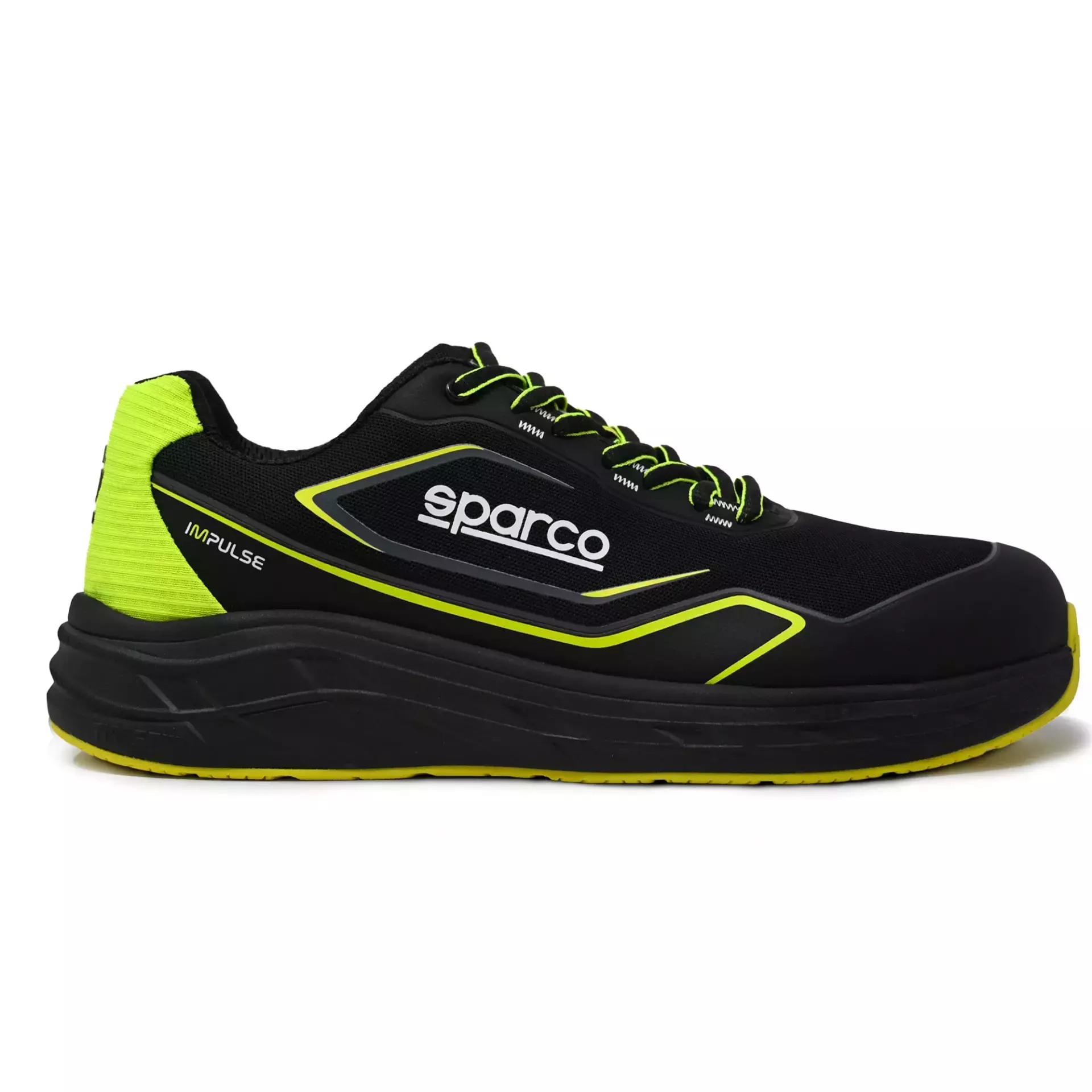 Sparco 07545NRGF, Impulse Luton Safety Shoes ESD S1PS SR FO HRO, Black/Yellow, image 2