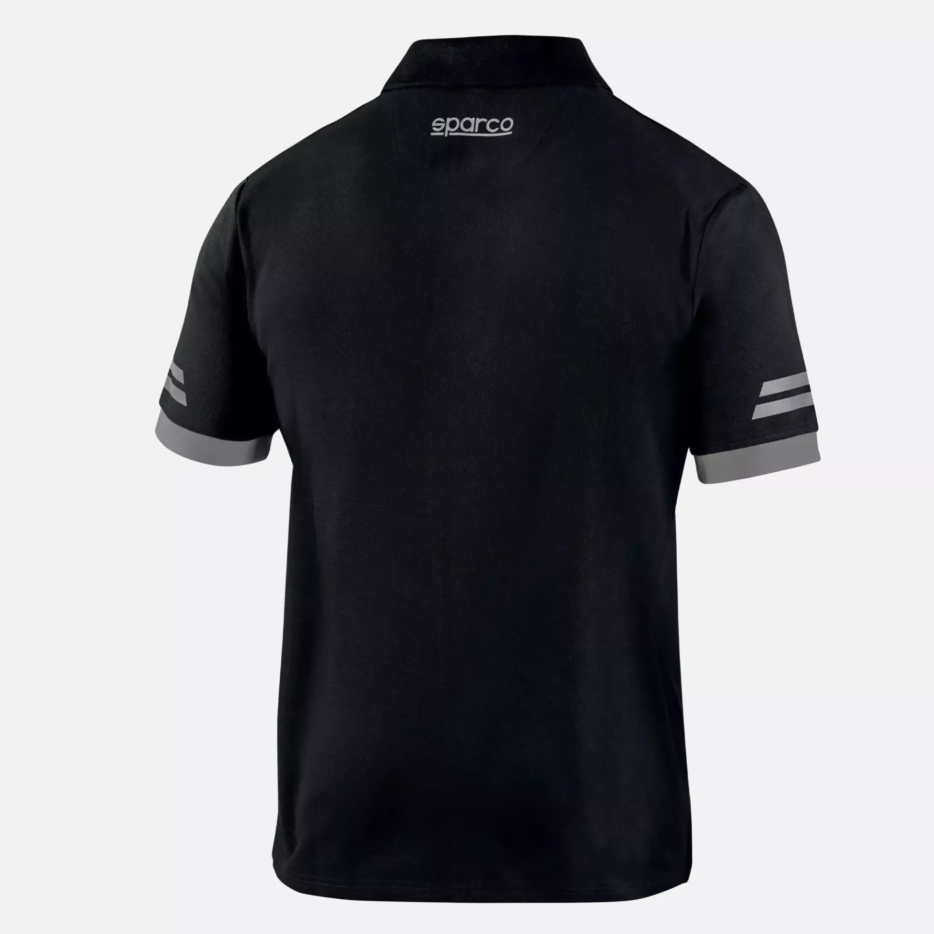 Sparco 02415NRGS, Toledo Tech Polo, Black/Gray, image 2