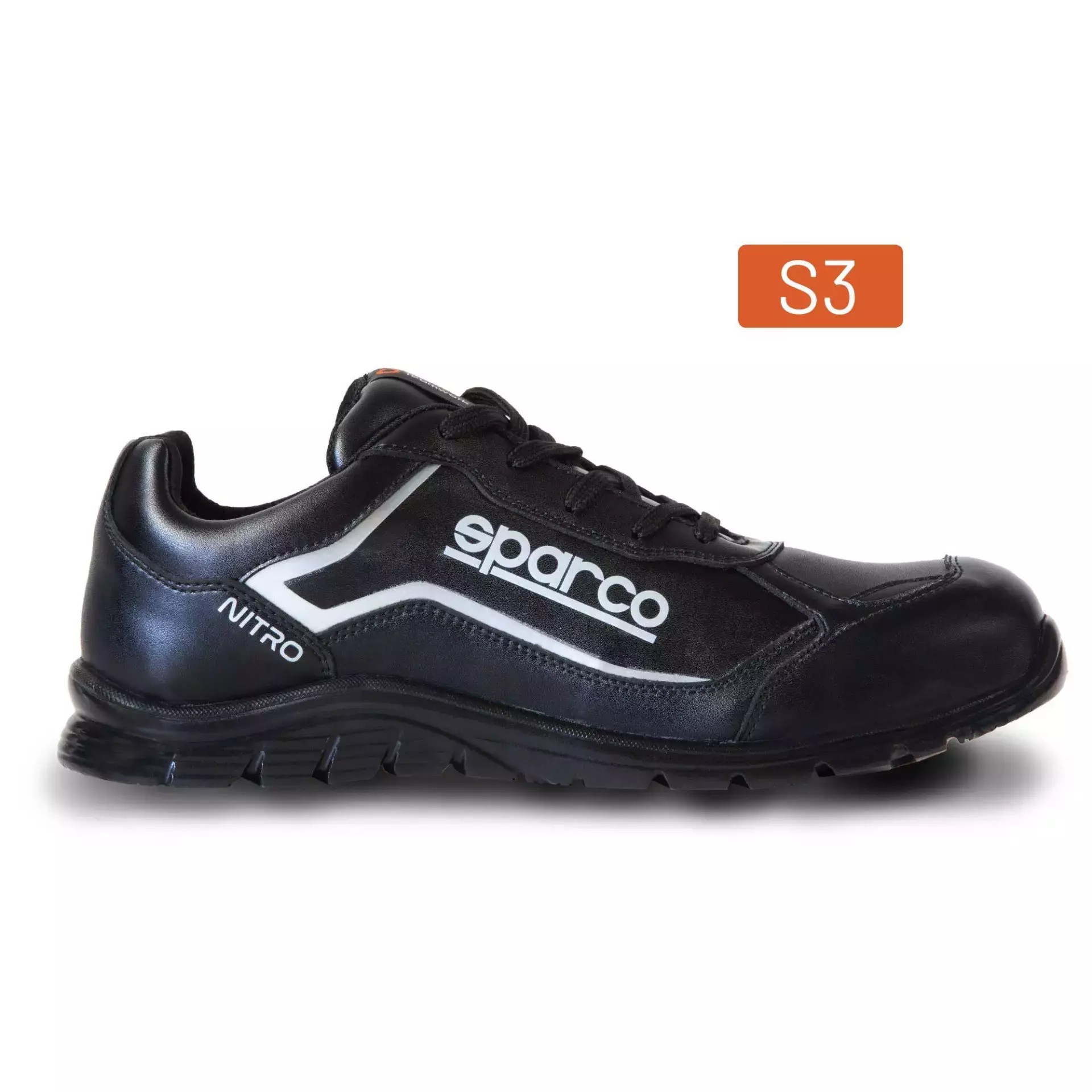Sparco 07522NRNR, Nitro Mikko Sicherheitsschuhe ESD S3 SRC, Schwarz, image 1