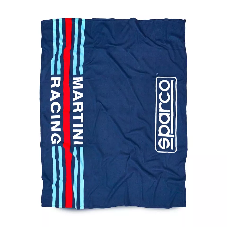 Sparco 099147MR, MARTINI-R Plaid Blanket 150x180cm, Navy Blue, image 1, gallery thumbnail