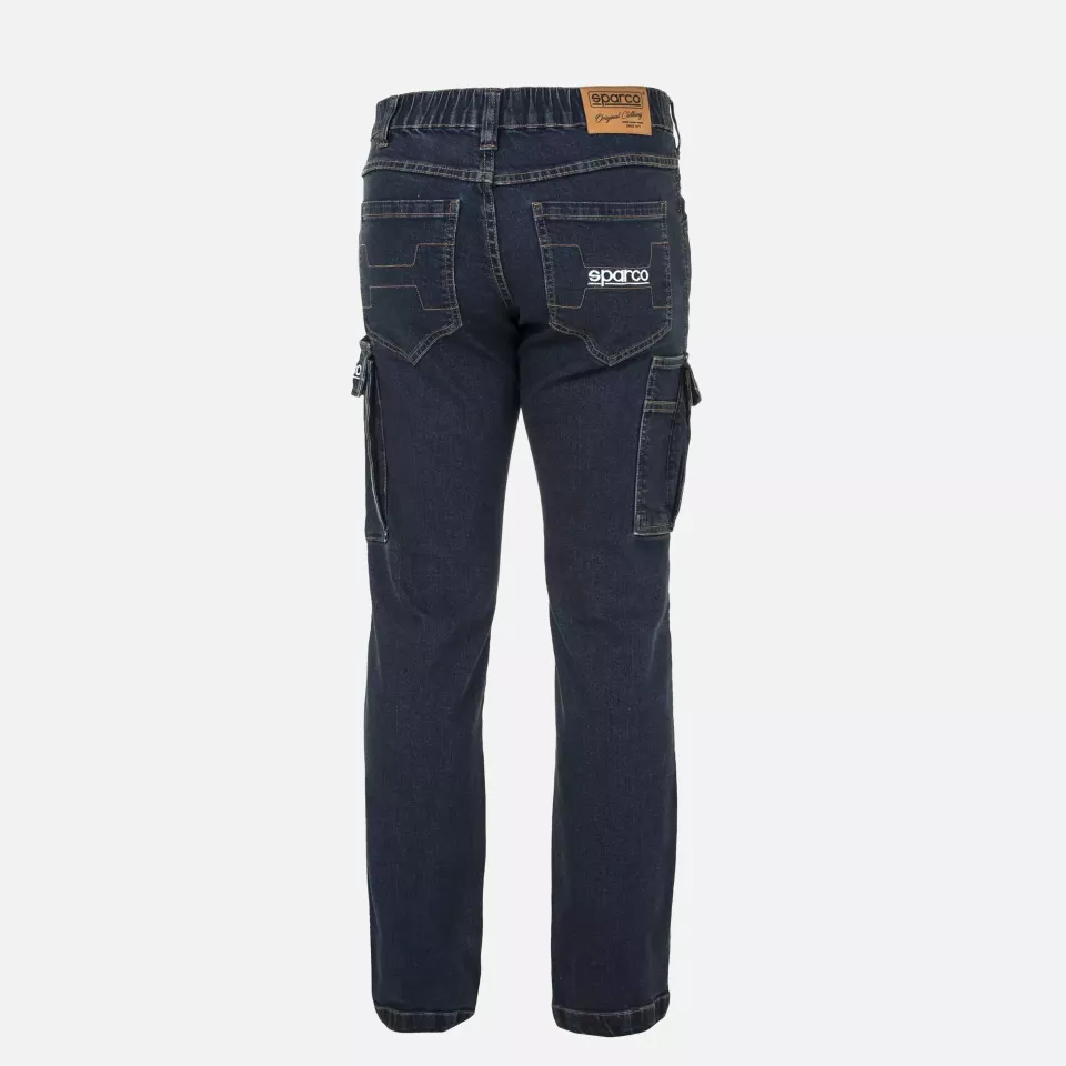 Sparco 02430-BS, Tech Denim Jeans, Blue, image 2, gallery thumbnail