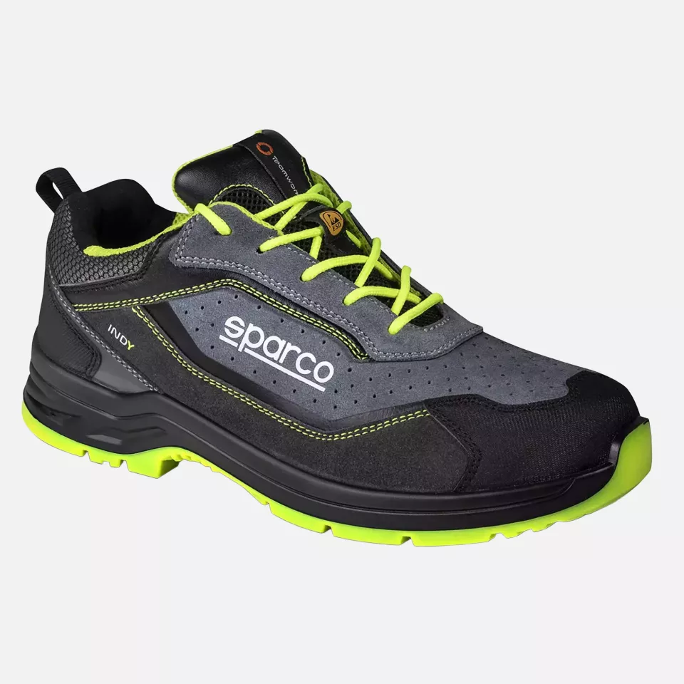 Sparco 07538GSGF, Indy Texas Sicherheitsschuhe S1PS SR FO LG, Grau/Gelb, image 1, gallery thumbnail