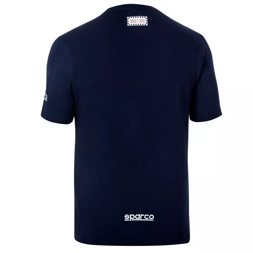 Sparco 013044AM-BM, TF Merzario T-Shirt #AM1, Navy Blue, image 2, gallery thumbnail