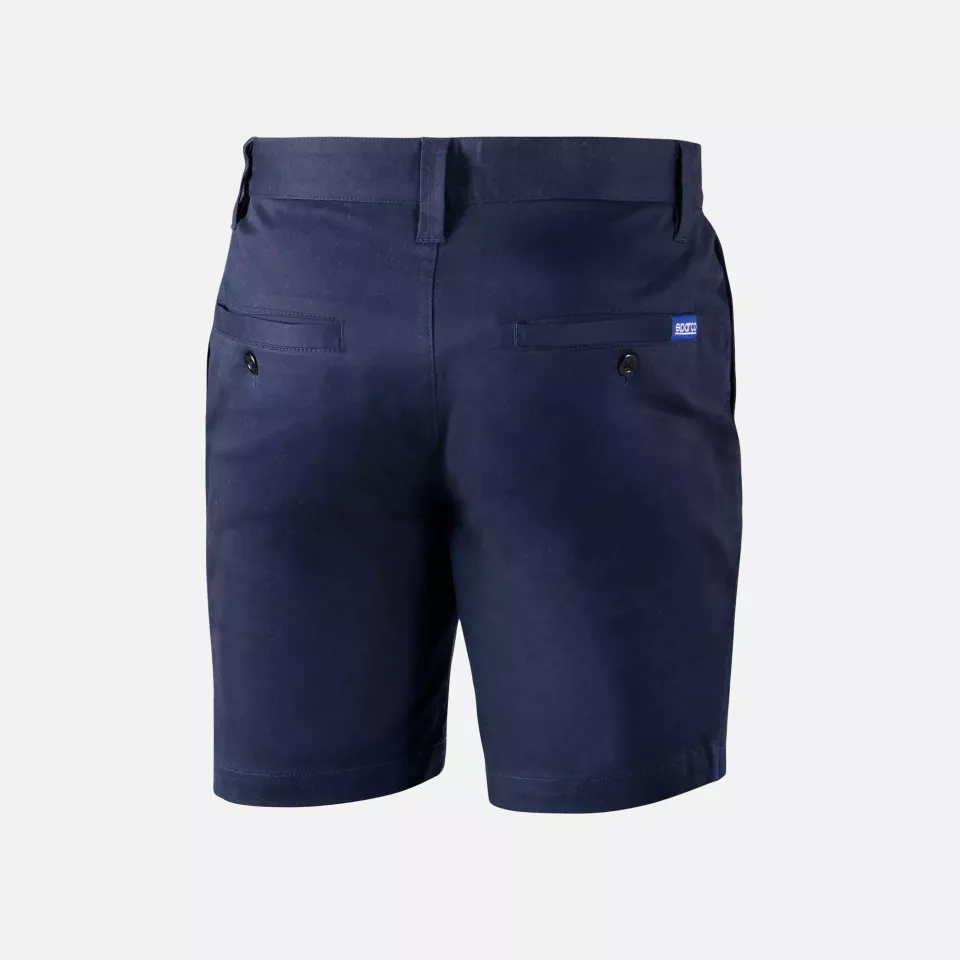 Sparco 01395-BM, Corporate Bermuda Shorts, Navy Blue, image 2, gallery thumbnail
