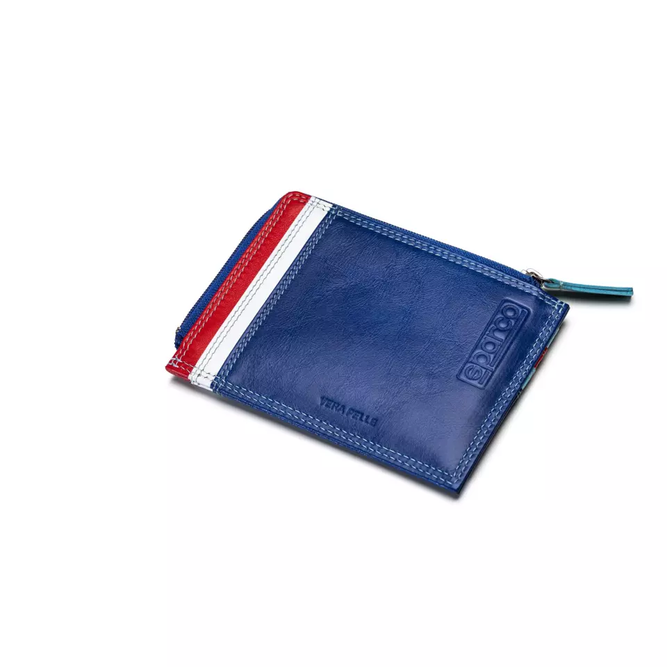 Sparco 099148MR, Martini Racing Wallet, Blue Leather, image 2, gallery thumbnail