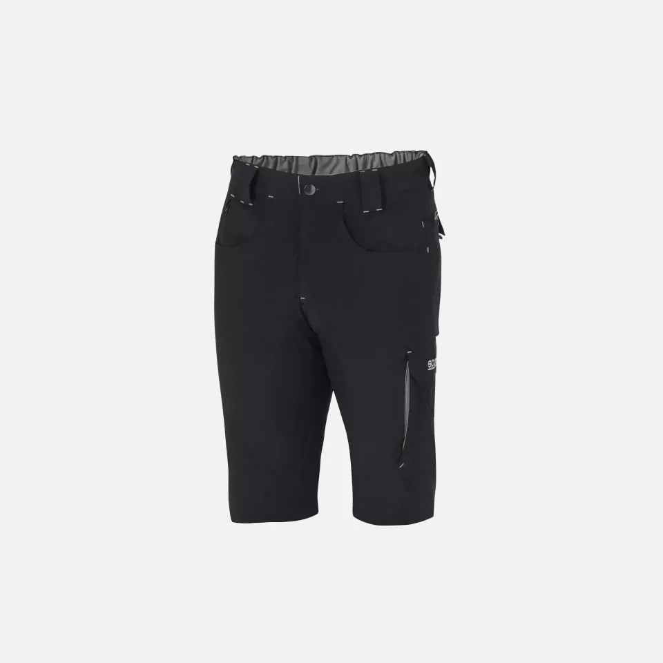 Sparco 02428NRGS, Laredo Tech Light Shorts, Black/Dark Gray, image 1, gallery thumbnail