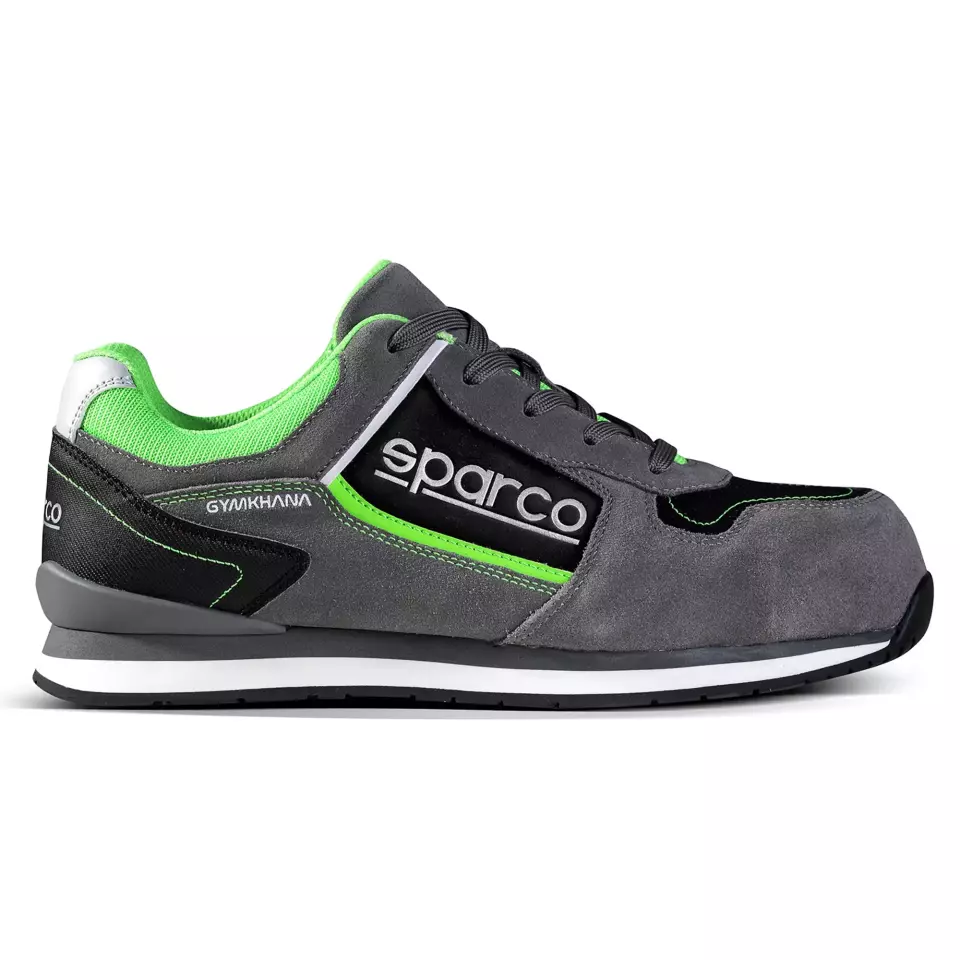 Sparco 07535GSVF, Gymkhana Chester Saftey Shoes ESD S3 SRC HRO, Gray/Green, image 3, gallery thumbnail