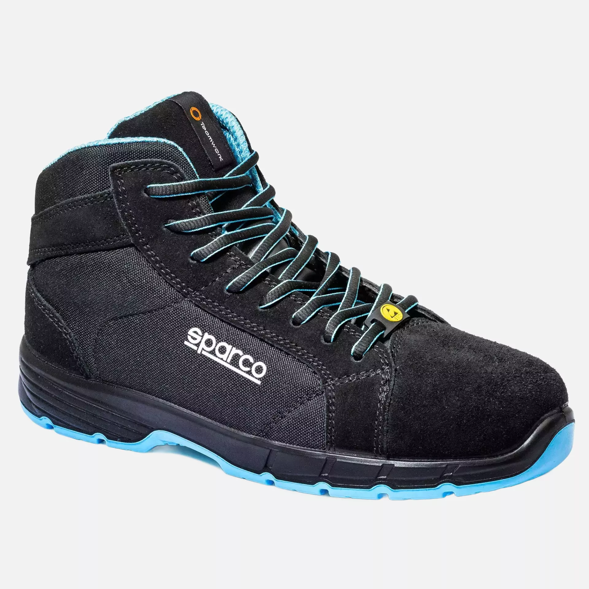 Sparco 07547S3, Horizon-H Fargo Safety Shoe, S3S ESD, Black/Blue, image 1