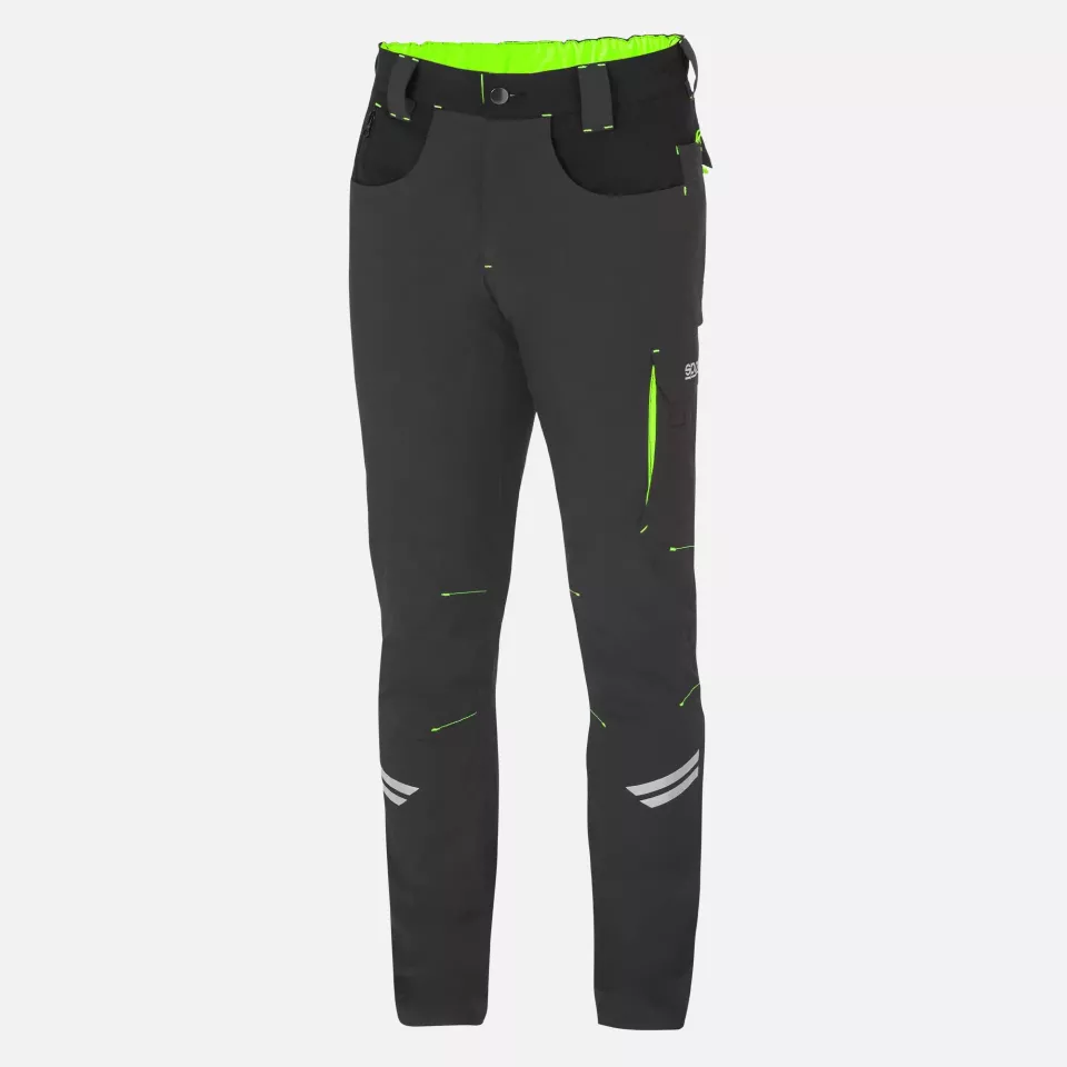 Sparco 02425-GSVF, Kansas Tech Light Pants, Grey/Green, image 1, gallery thumbnail