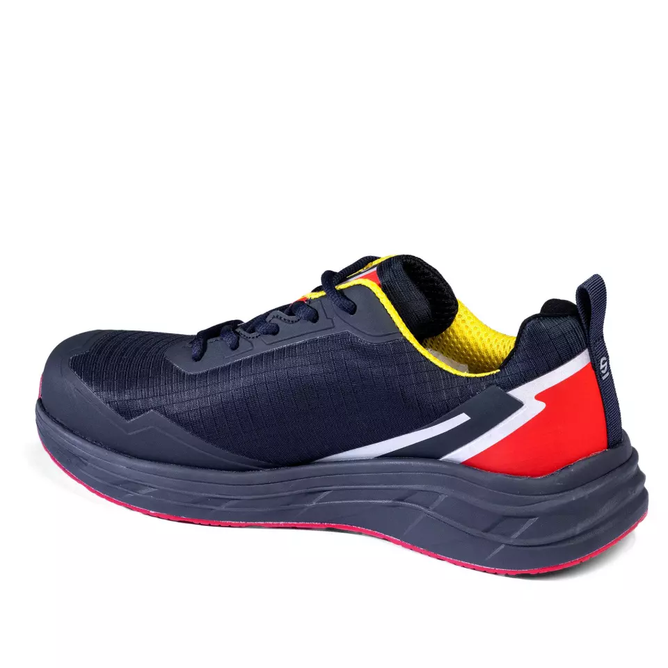 Sparco BTB0016R0-N31, Red Bull Impulse Keynes Safety Shoes S3S SR ESD, Navy Blue/Red, image 2, gallery thumbnail