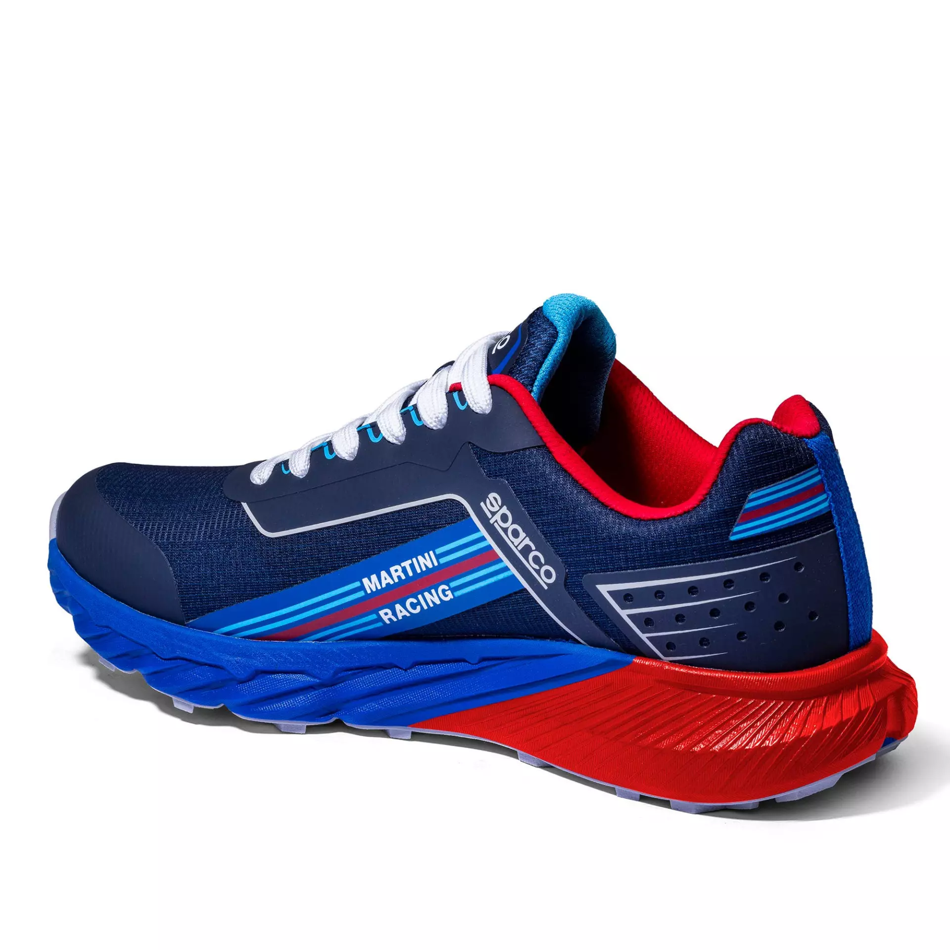 Sparco BTB0008D0-N31, S-PARK Martini Racing Schuhe, Sardinia, Marineblau/Rot, image 2