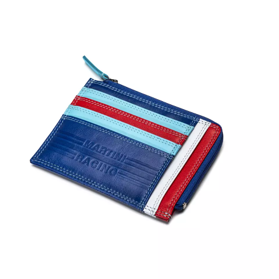 Sparco 099148MR, Martini Racing Wallet, Blue Leather, image 1, gallery thumbnail