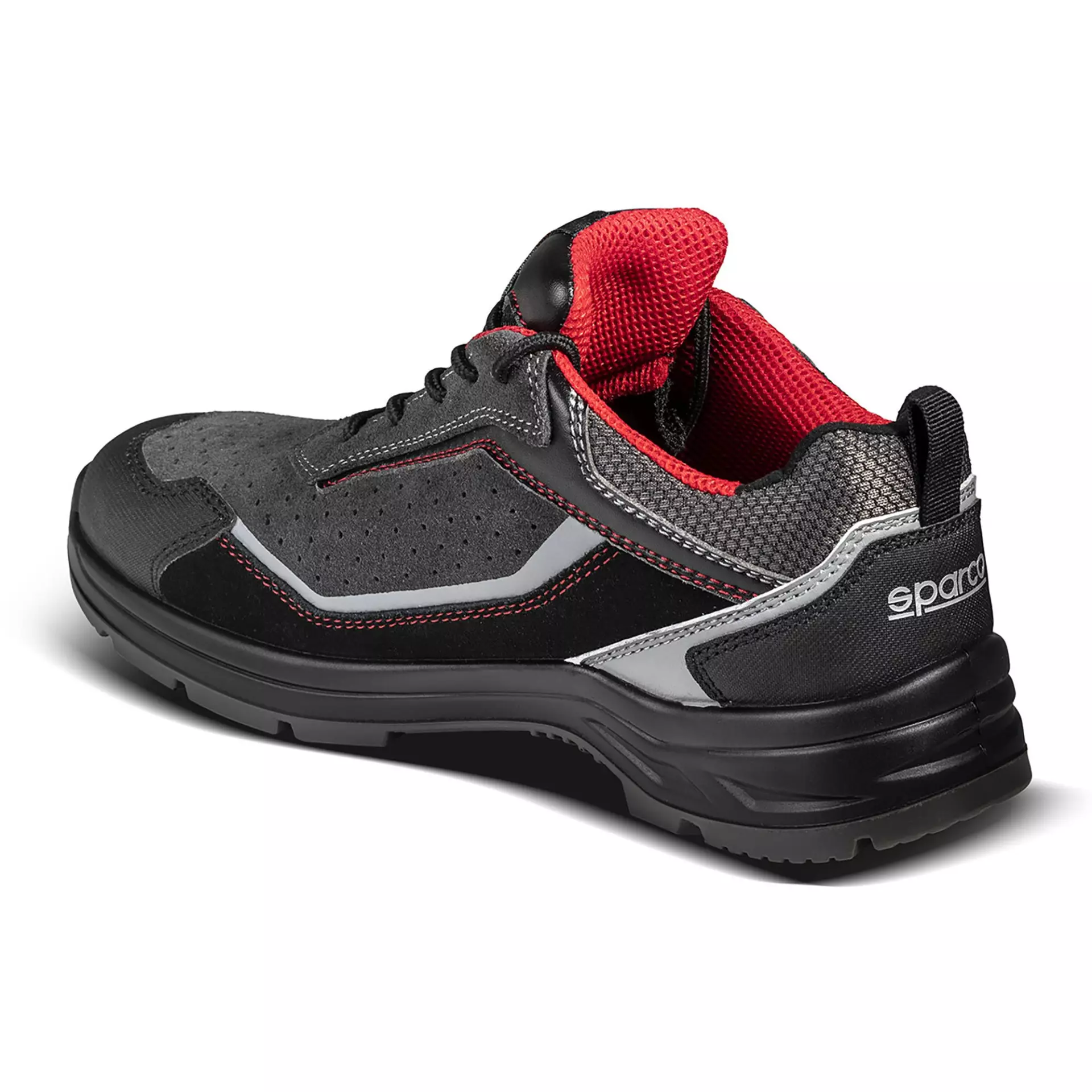 Sparco 07538NRGS, Indy Detroit Safety Shoes ESD S1PS SR FO LG, Black/Dark Gray, image 2