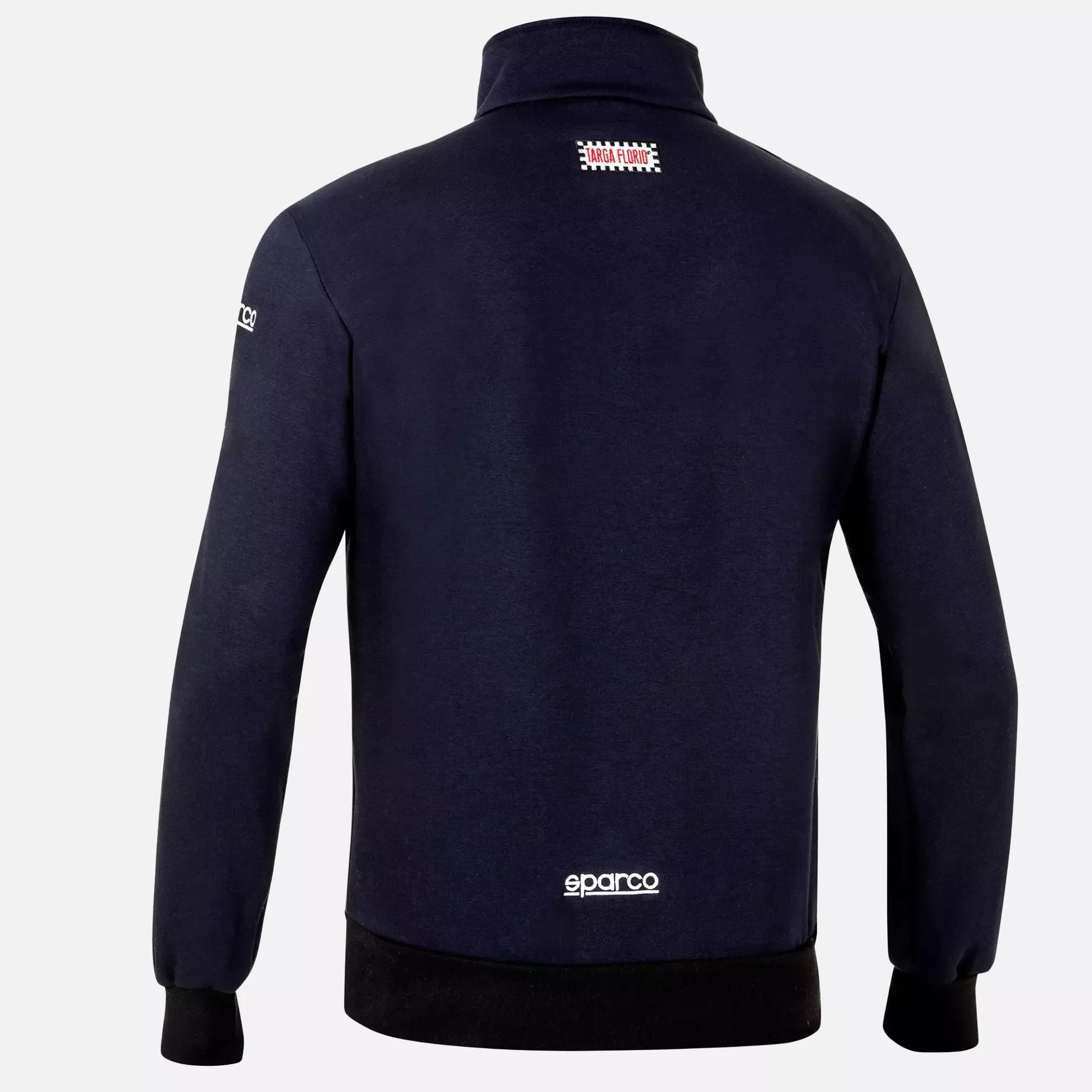 Sparco 013046AM-BM, Merzario Sweatjacke Targa Florio, Marineblau, image 2