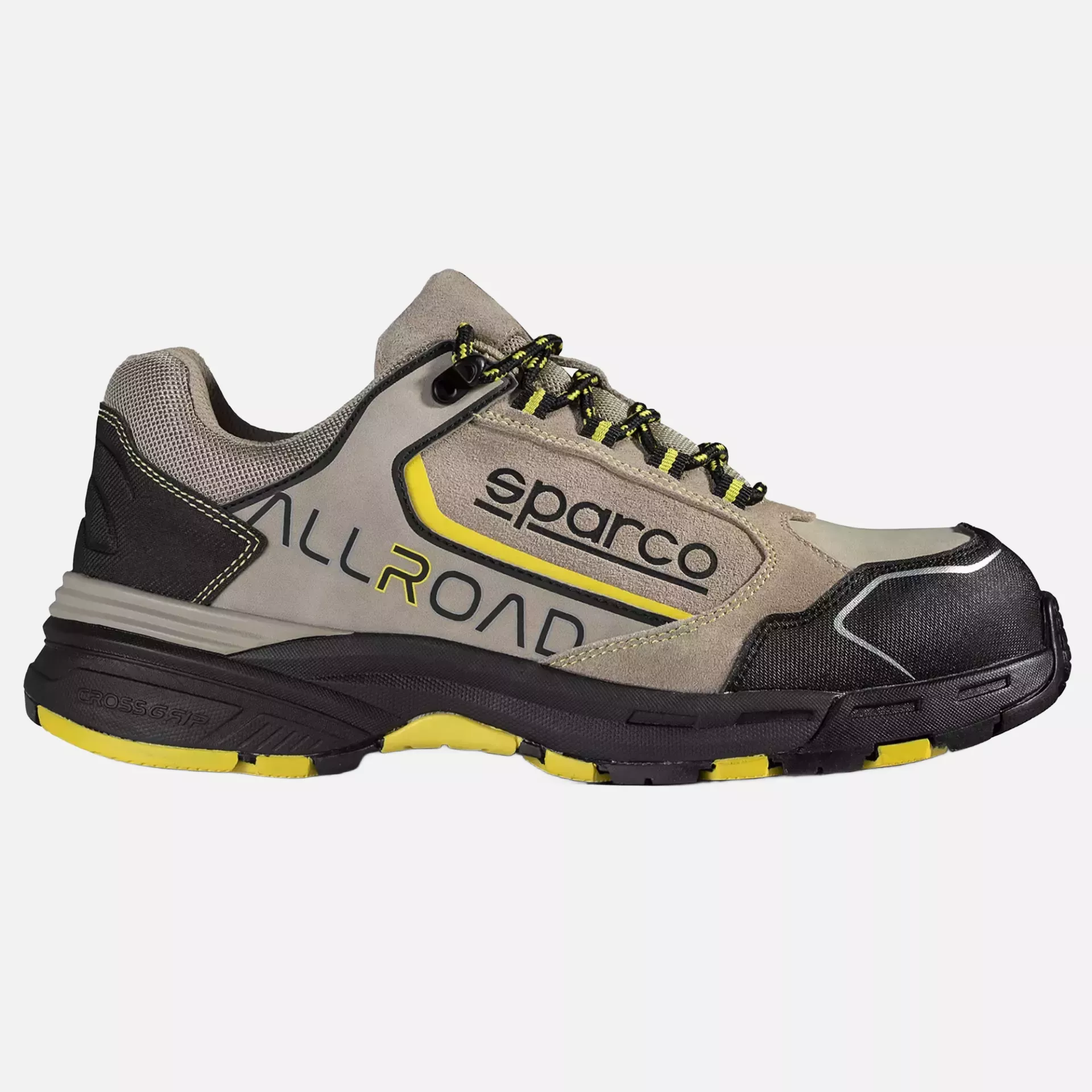 Sparco 07528TAGI, Allroad Roc Sicherheitsschuhe ESD S3S SR FO HRO, Hellbraun/Gelb, image 3